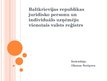 Presentations 'Baltkrievijas Republikas juridisko personu un individuālo uzņēmēju vienotais val', 1.