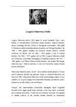 Research Papers 'Jurgena Hābermasa "Morālā apziņa un komunikatīvā darbība"', 1.