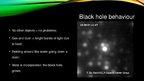 Presentations 'Black Holes', 7.