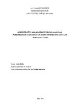 Term Papers 'Administratīvo resursu izmantošanas aizliegums priekšvēlēšanu aģitācijā. Pašvald', 1.