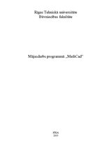 Summaries, Notes 'Mājasdarbs programmā "MathCad"', 1.
