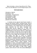 Essays 'Filmas "Rīgas sargi" recenzija', 1.
