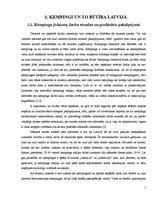 Research Papers 'Latvijas kempingu piedāvājumu raksturojums', 5.