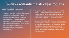 Presentations 'Tautiskā romantisma atskaņas, skolas un skolotāja tēls romānā ’’Mērnieku laiki’’', 4.