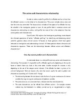 Research Papers 'Fundamentals of Crime Action Profiling', 5.