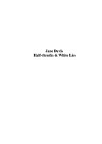 Summaries, Notes 'Jane Davis "Half-thruths & White Lies"', 1.