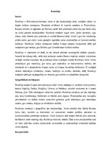 Summaries, Notes 'Rumānija', 1.