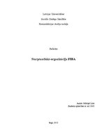 Research Papers 'Starptautiskā organizācija FIBA', 1.