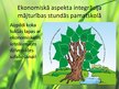 Presentations 'Vides ilgtspējības aspekti mājturības stundās pamatskolā', 10.