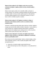 Summaries, Notes 'Ministru kabineta noteikumu secinājumi', 2.