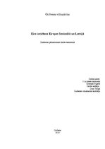 Research Papers 'Eiro ieviešana Latvijā un Eiropas Savienībā', 1.