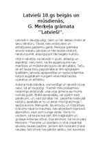 Essays 'Latvieši 18.gs beigās un mūsdienās, 
G. Merķeļa grāmata ‘’Latvieši’’', 1.