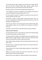 Essays 'Books versus films: different ways to experience a story', 6.