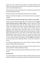 Essays 'Books versus films: different ways to experience a story', 15.