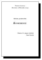Research Papers 'Konkurence', 2.