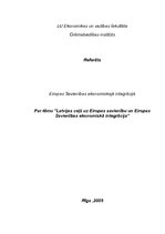 Research Papers 'Eiropas Savienības ekonomiskā integrācija', 1.