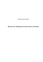 Research Papers 'Romāns Suta - 20.gadsimta latviešu kultūras darbinieks', 1.