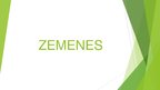 Presentations 'Zemenes', 1.