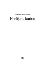 Research Papers 'Norēķinu kartes', 1.