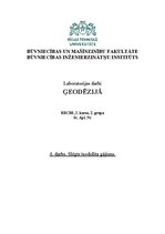 Research Papers 'Slēgts teodolīta gājiens', 1.