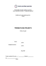 Summaries, Notes 'Treniņu plāna projekts', 1.