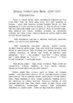 Research Papers 'Johana Sebastiana Baha ērģeļmūzika', 1.