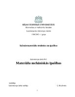 Summaries, Notes 'Inženiermateriālu struktūra un īpašības', 1.