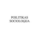 Summaries, Notes 'Politikas socioloģija', 1.