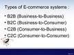 Presentations 'E-commerce', 5.