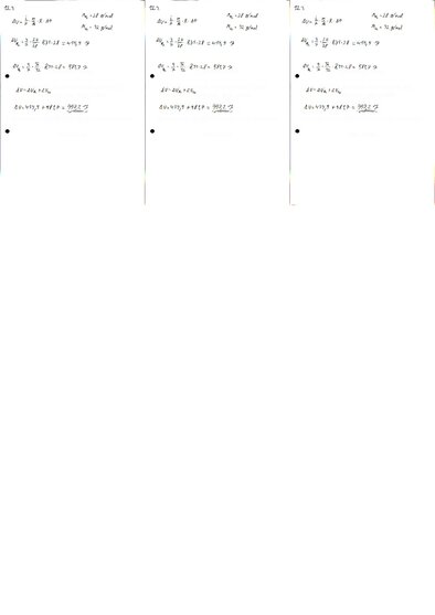 Summaries, Notes 'Fizikas uzdevumu risinājumu apkopojums. Pirmais termodinamikas likums.', 3.