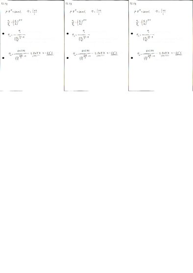 Summaries, Notes 'Fizikas uzdevumu risinājumu apkopojums. Pirmais termodinamikas likums.', 17.