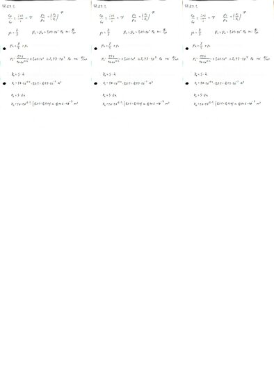 Summaries, Notes 'Fizikas uzdevumu risinājumu apkopojums. Pirmais termodinamikas likums.', 22.