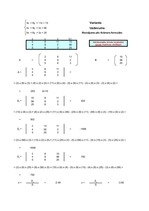Summaries, Notes 'Trīskāršās matricas kalkulators - Krāmera metode', 1.