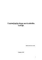 Research Papers 'Uzņēmējspēju tirgus un tā attīstība Latvijā', 1.