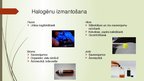 Presentations 'Halogēnu savienojumu izmantošana', 4.