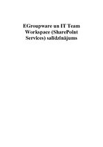 Research Papers 'EGroupware un IT Team Workspace salīdzinājums', 1.