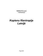 Research Papers 'Kopienu filantropija Latvijā', 1.