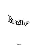 Research Papers 'Brazīlija', 1.