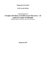 Research Papers 'Livonijas sabrukums un tiesību normas Kurzemes - Zemgales hercogistē un Inflanti', 1.