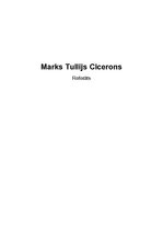 Research Papers 'MarksTullijs Cicerons', 1.