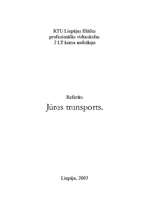 Research Papers 'Jūras transports', 1.