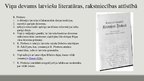 Presentations 'Latviešu literatūras sākotne', 8.