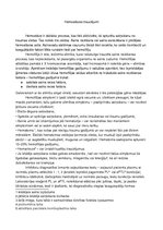 Summaries, Notes 'Hemostāzes traucējumi', 1.