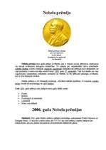 Summaries, Notes 'Nobela prēmija', 1.