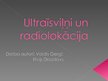 Presentations 'Ultraīsviļņi un radiolokācija', 1.