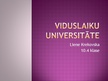 Presentations 'Viduslaiku universitāte', 1.