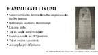 Presentations 'Hammurapi likumi, Divpadsmit tabulu likumi, Manu likumi', 2.