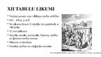 Presentations 'Hammurapi likumi, Divpadsmit tabulu likumi, Manu likumi', 5.
