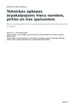 Business Plans 'Tehniskās apkopes ārpakalpojums viesu namiem, pirtīm un īres īpašumiem', 11.