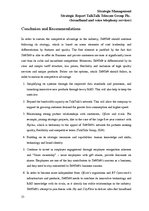 Essays 'Strategic Report TalkTalk Telecom Group', 13.